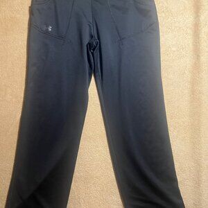 Under Armour‎ Women Small Black Semi-Fitted Heat Gear Catalyst Activewear Pant